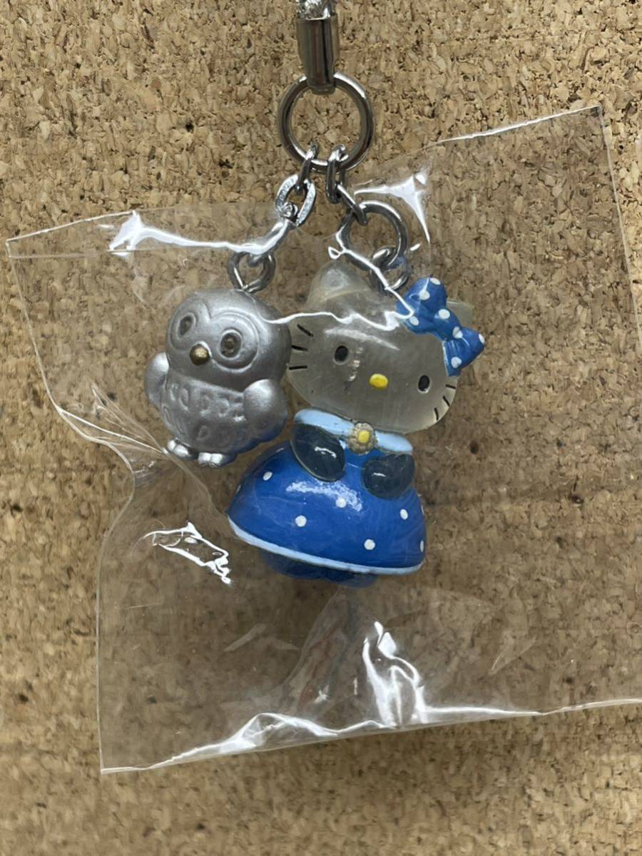 池袋キティ物語 ハローキティ フクロウ キーホルダー