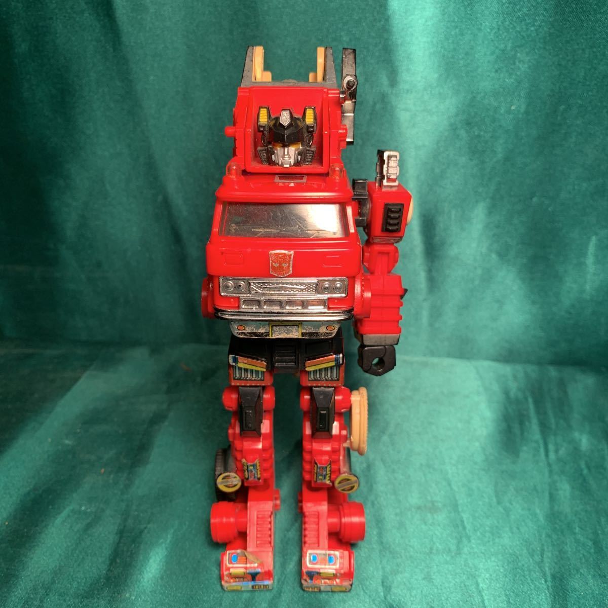 当時物 ロボット おもちゃ ジャンク品 4点セット トランスフォーマー 