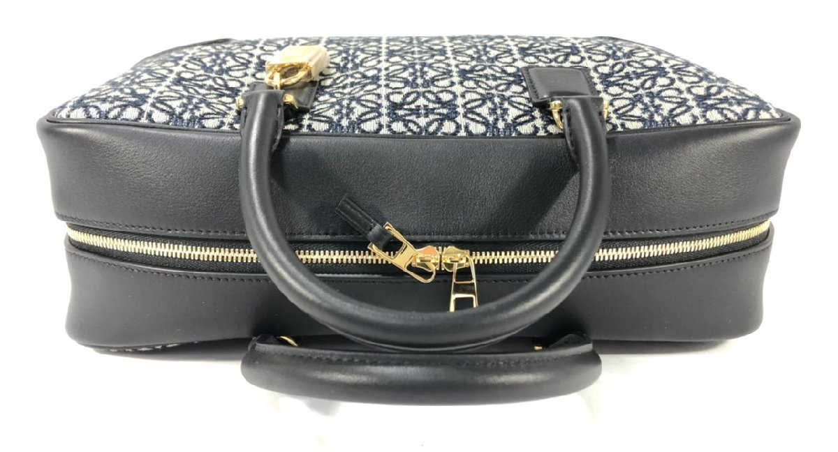 未使用品】LOEWE ロエベ アマソナ 28 ハンド バッグ アナグラム 