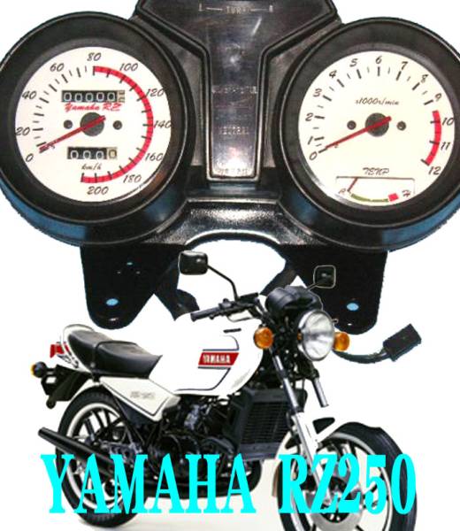 M送料込】超簡単YAMAHA RZ250透過メーターツール4L3 - 保証