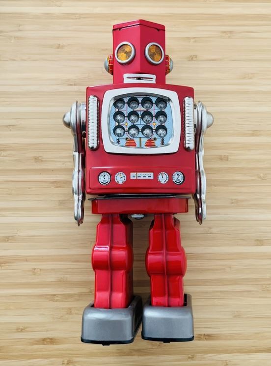 最新作，限定SALE ブリキ ロボット レトロ