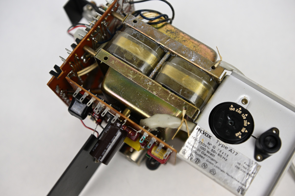 全国無料，豊富な 閑古鳥 オーディオ STUDER / REVOX TYPE A77 純正 電源部 スチューダー / ルボックス / オープンリール(オープンリールデッキ)｜売買されたオークション情報、yahooの商品情報をアーカイブ公開 - オ オープンリールデッキ