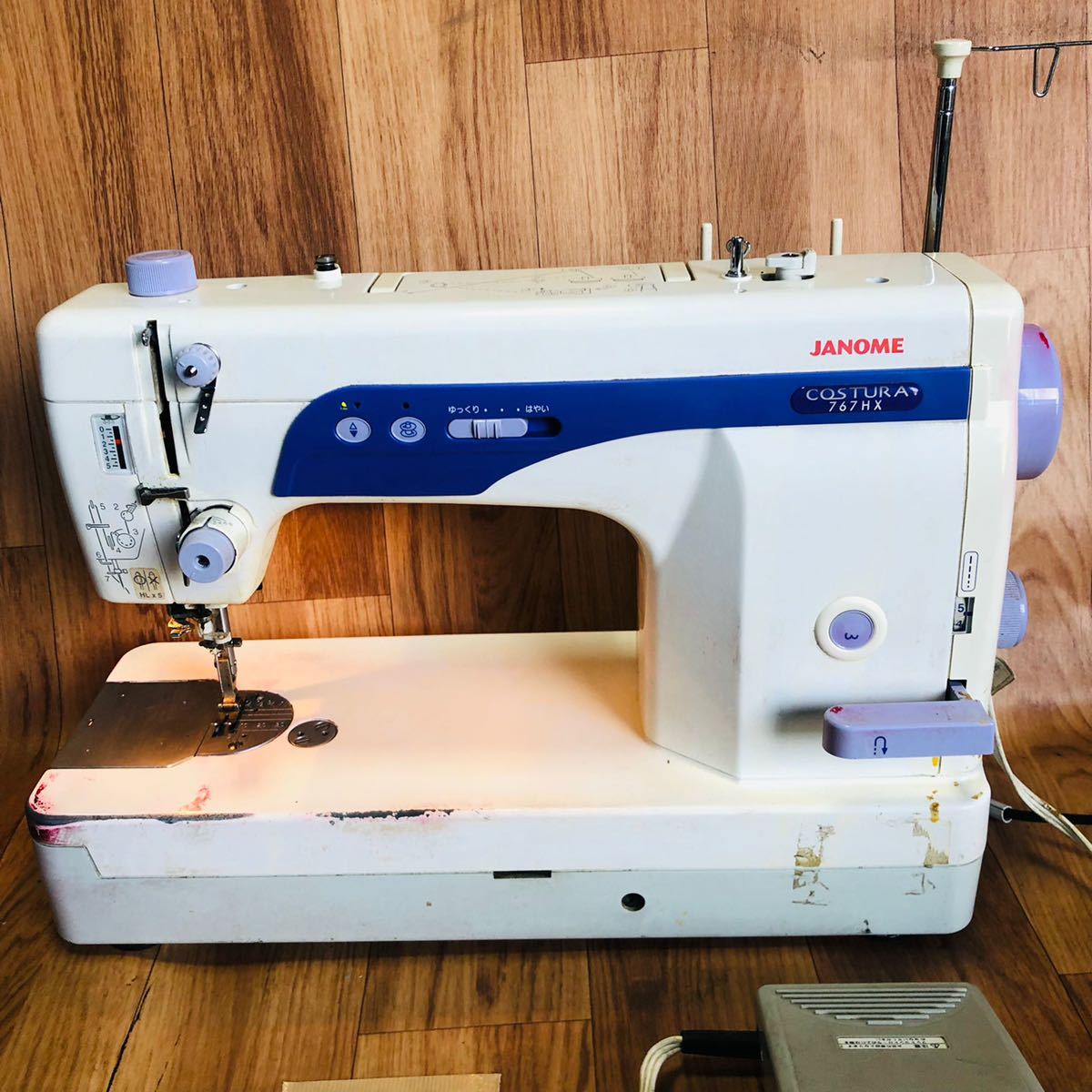 ジャノメ - Yahoo!オークション コスチューラ 職業用ミシン 767HX 767 