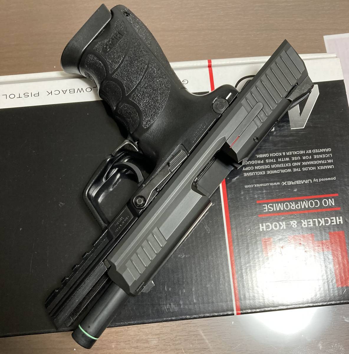 HK45 システム7 スライドHW KSC 特選中古品ガスブローバック H&K