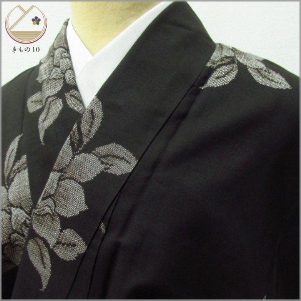 SALE，正規品 着物10 1円 絹 着物 大島紬 草花 袷 身丈164cm 裄65.5cm 同梱可(大島紬)｜売買されたオークション情報、yahooの商品情報をアーカイブ公開 - オークファン 大島紬