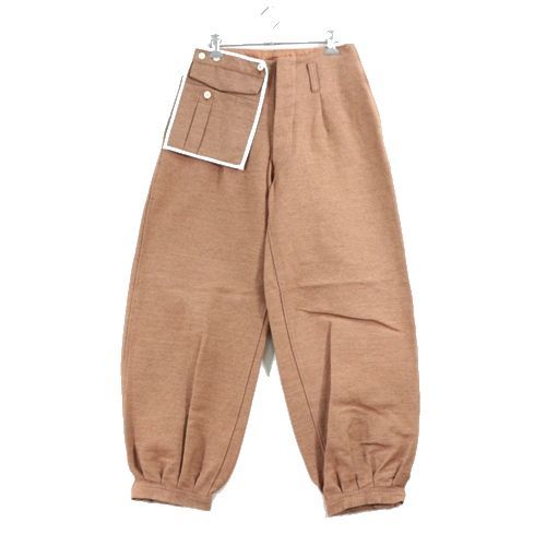 amachi. アマチ 20SS Detachable Pocket Work Pants デッタッチャブルポケットワークパンツ 4 ブラウン