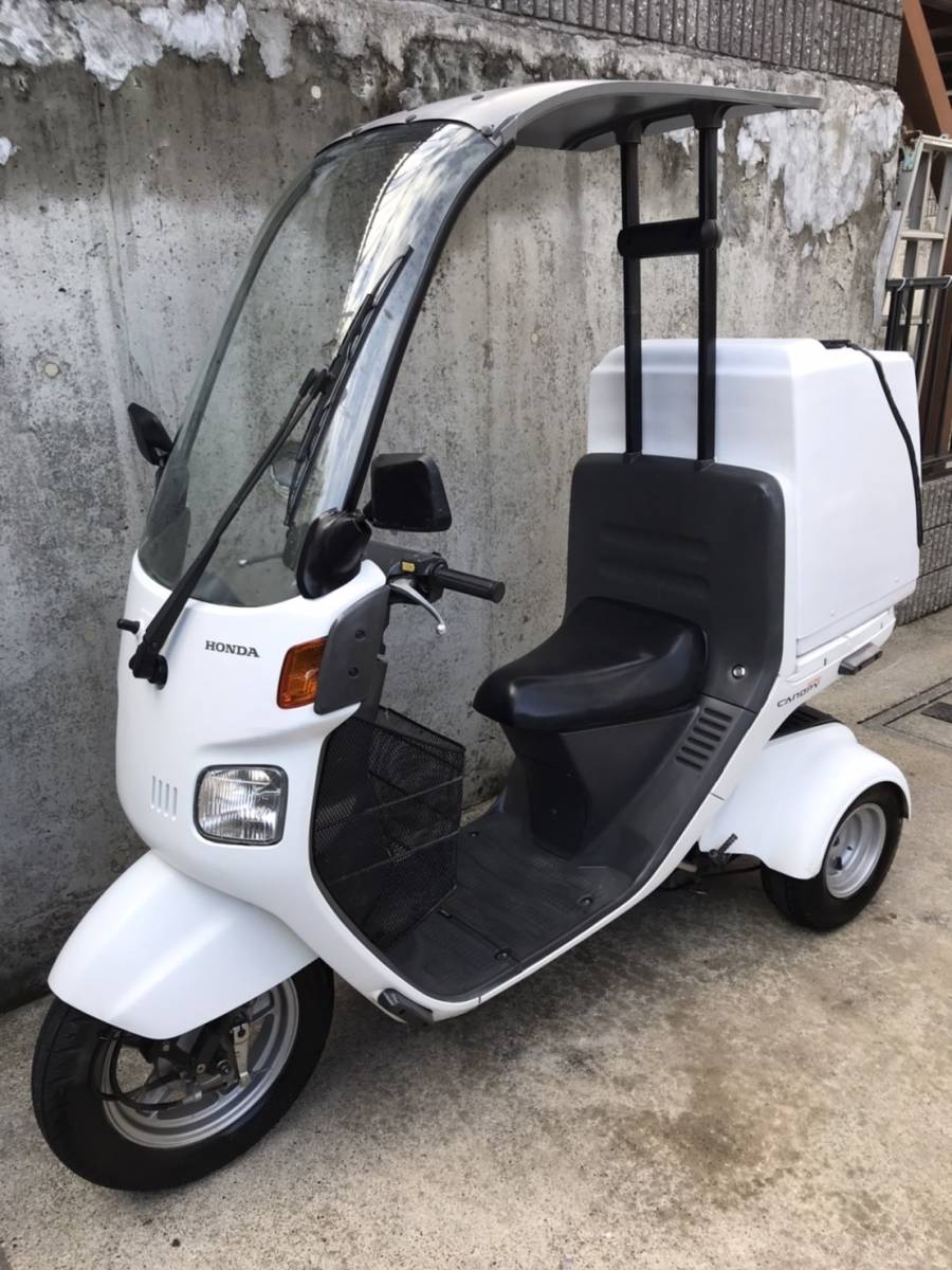 HONDA JYRO CANOPY TA03 白 F1 フュールインジェクション ミニカー登録