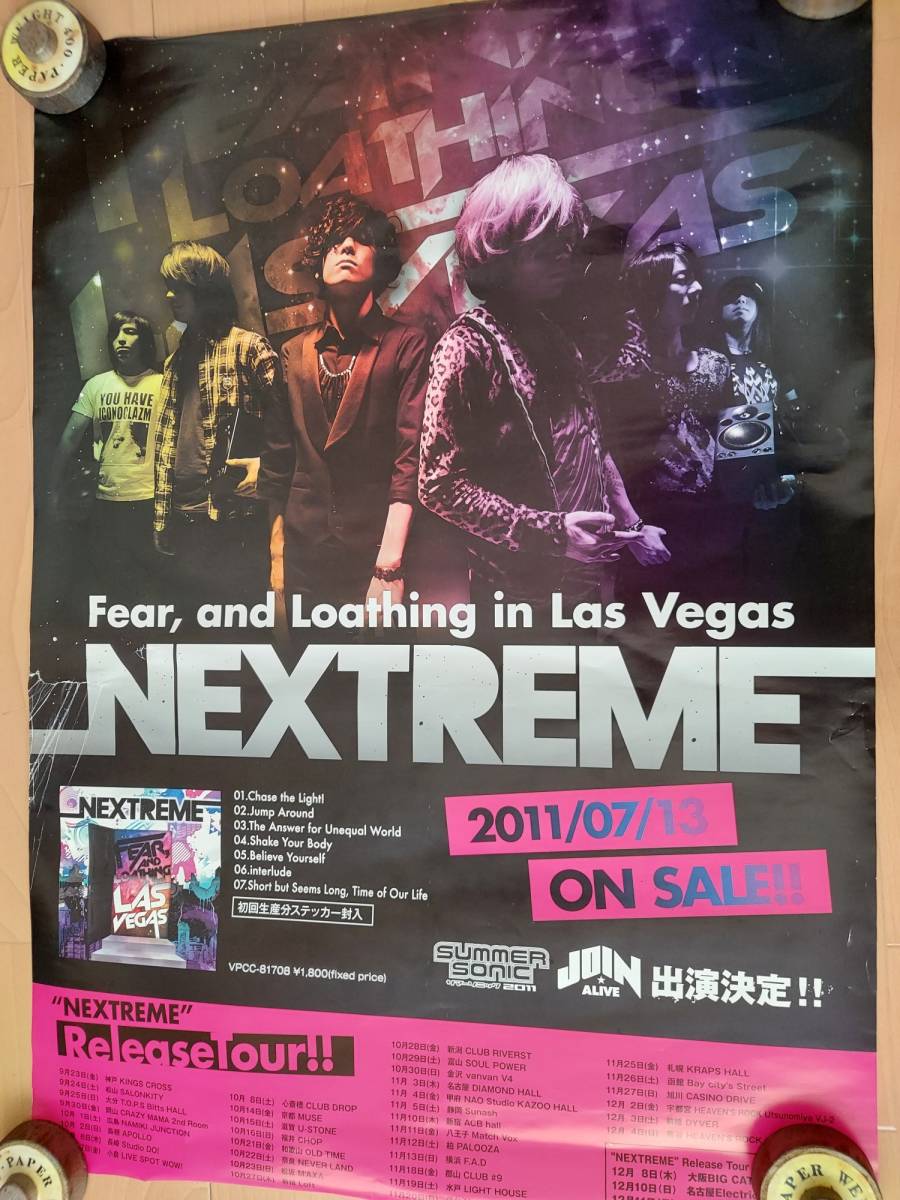 NEXTREME Fear, and Loathing in Las Vegas B2サイズポスター