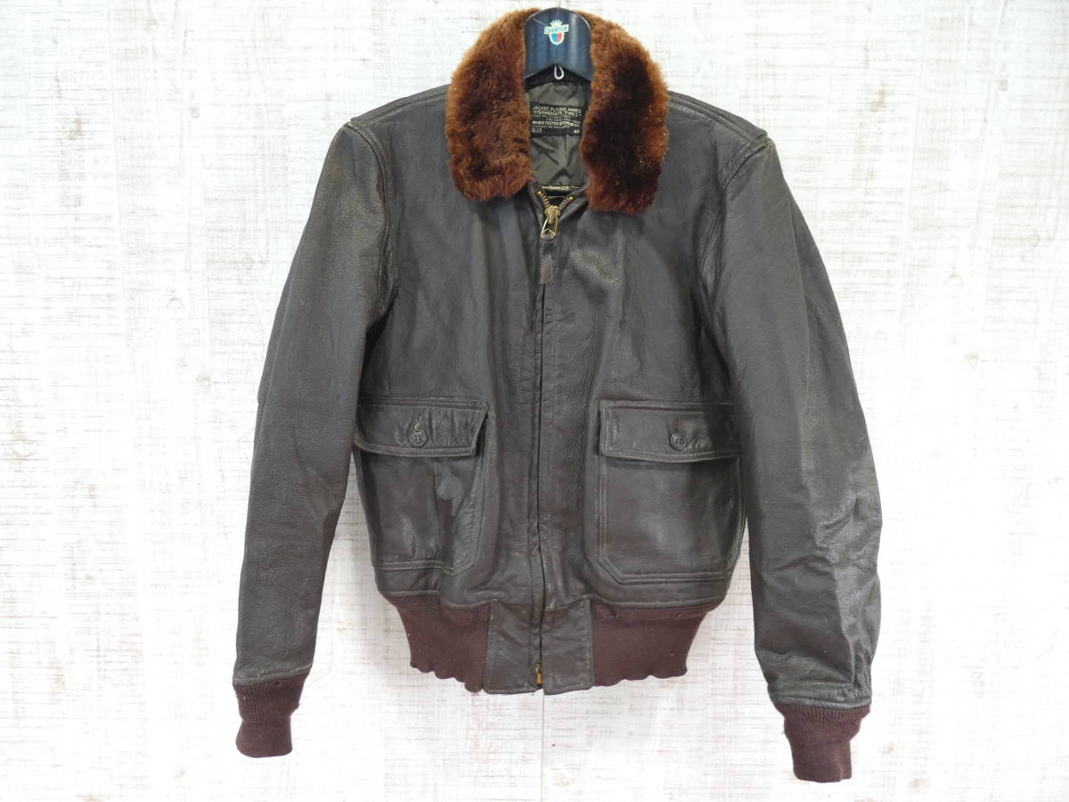 ジャンク品G-1 Flight はぶけ Jacket