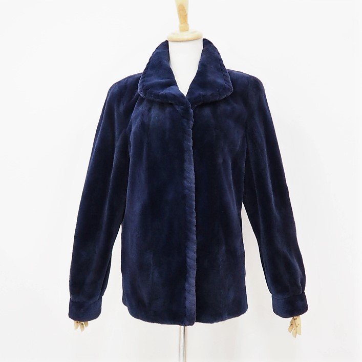 HANAE MORI シェアードミンクケープ HANAE MORI シェアードミンクケープ 美品【 金 SAGA MIMK ROYAL 】裏地