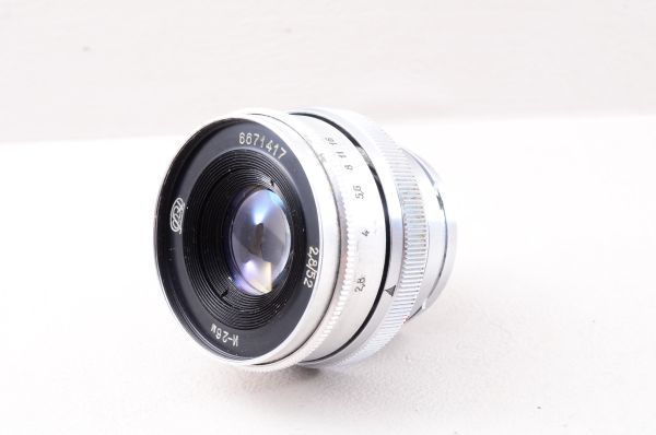 FED 3 インダスター Industar-26M 52mm F2.8 美品 FED Industar-26M 52mm f2.8 フェド インダスター 26M ロシアレンズ