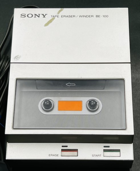 BE-100 TAPE ERASER Sony SONY Yahoo イレーサー メタル テープ SONY