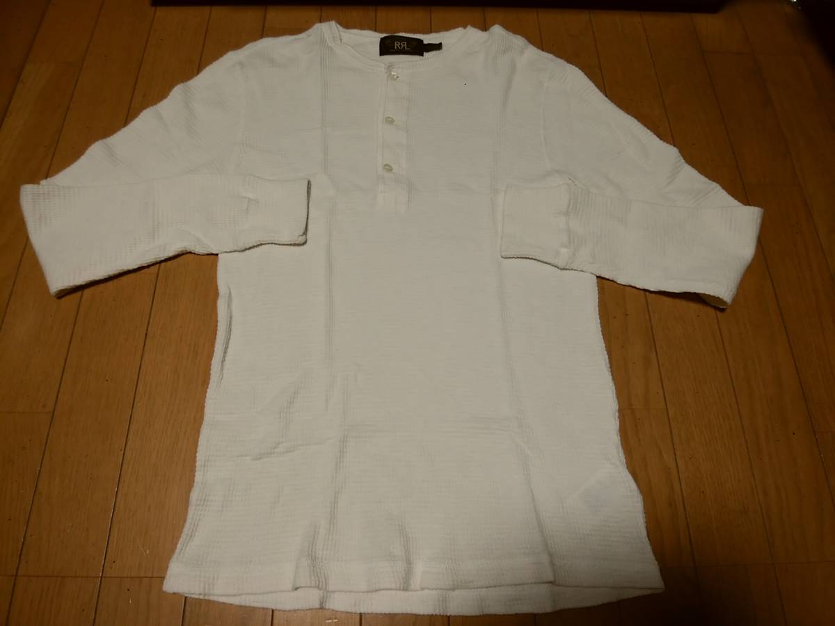 C*o様 キムタク着用！ RRLワッフルサーマルニットTシャツ 木村拓哉