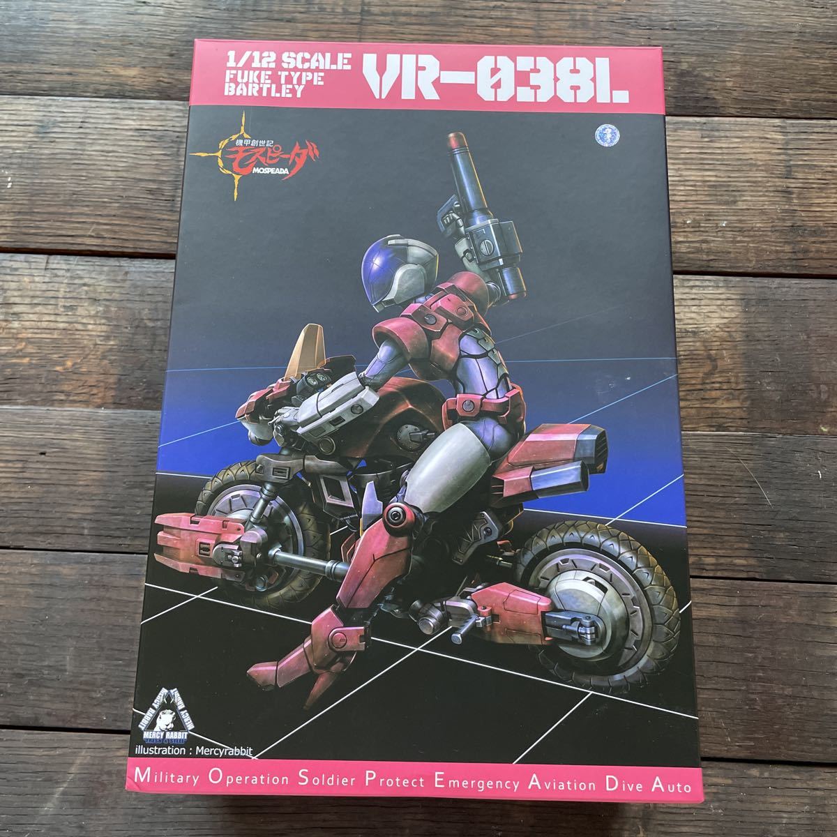 1⁄12 RIOBOT VR-038L バートレイ 機甲創世記モスピーダ フーケ VR-052F 