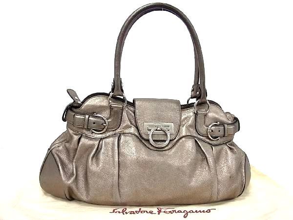 1円 Salvatore Ferragamo フェラガモ AU-21 5370 ガンチーニ マリッサ 