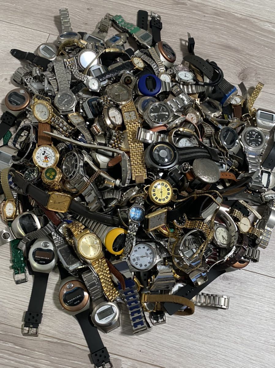 1円スタート】セイコー クォーツ swatch ELGIN Michael Kleinカシオ