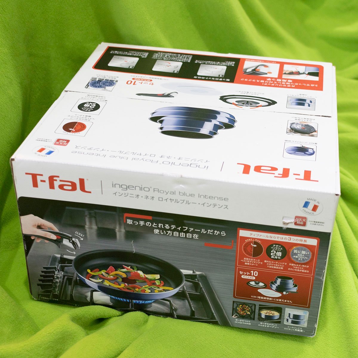【得価，品質保証】 T-fal ティファール インジニオ ネオ ロイヤルブルー インテンス セット10 L43791 ガス火対応 IH非対応(セット)｜売買されたオークション情報、yahooの商品情報をアーカイブ公開 - オークファン セット