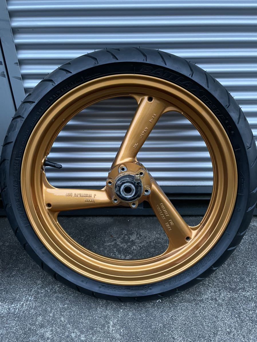 ☆YAMAHA ヤマハ R1-Z R1Z 購入 3XC 前後ホイールセット 業社塗装