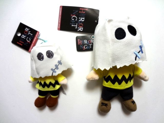 限定セール，人気SALE 最新作 2体セット USJ 限定 チャーリーブラウン/ぬいぐるみ マスコット 大 小 ハロウィン 2022/ホラーナイト HORROR NIGHT おばけ(その他)｜売買されたオークション情報、yahooの商品情報をアーカイ その他