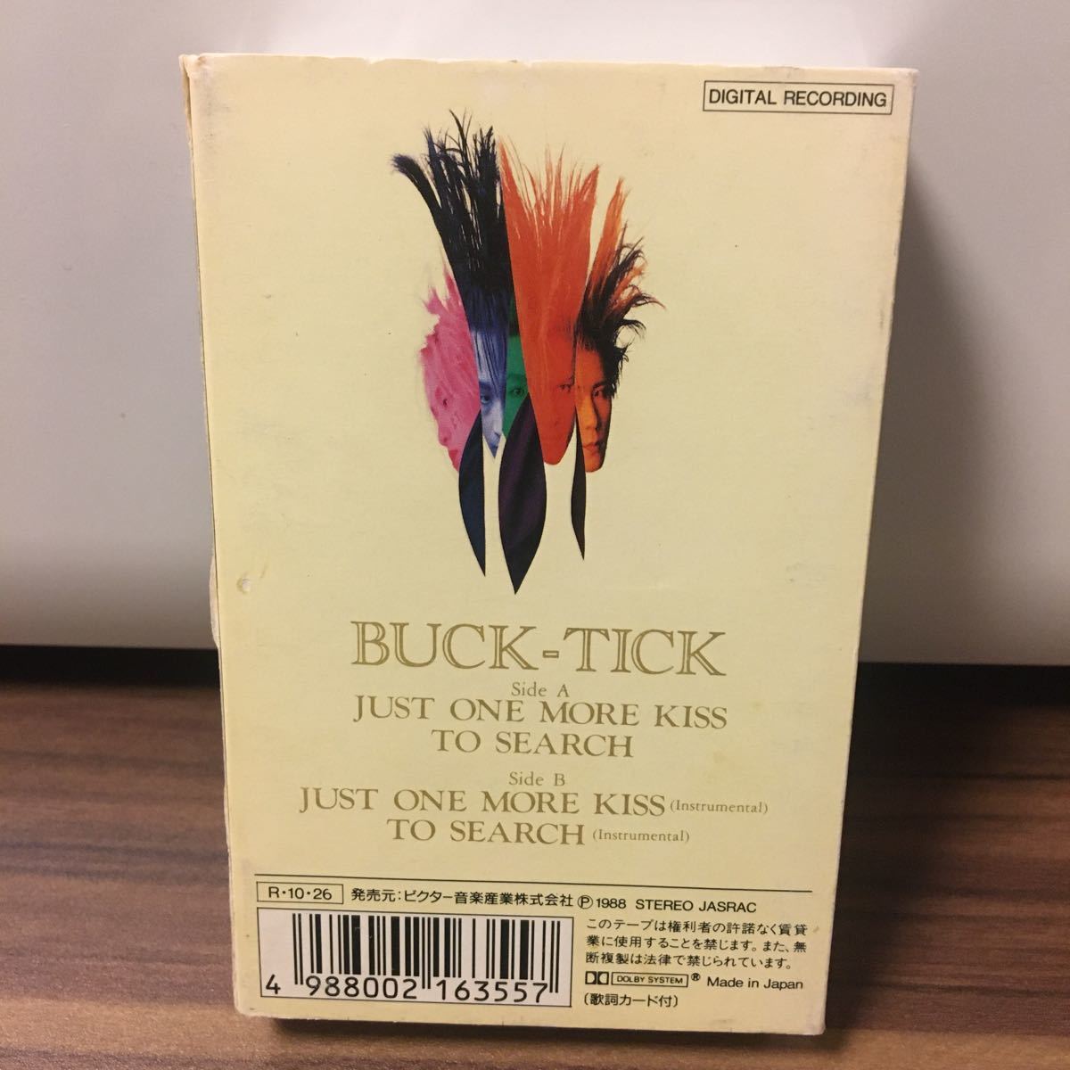 BUCK-TICK JUST ONE MORE KISSカセットテープ BUCK-TICK JUST ONE MORE KISSカセットテープ