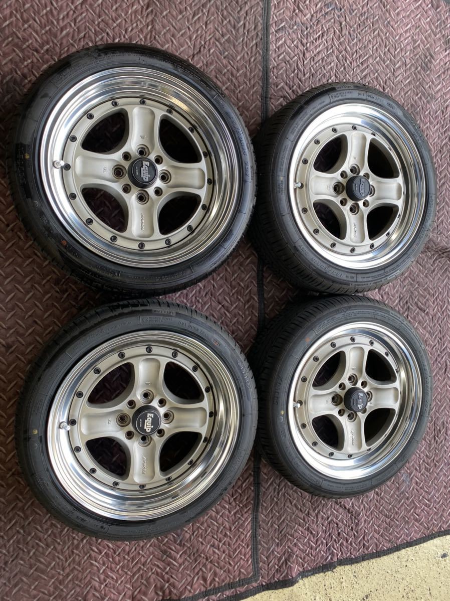 新作登場，爆買い WORK エクイップ40 15&times;6.0J+42 o 15&times;6.5J+23 o 4/100 ガンメタ 165/50R15 品 4本セット サクシード プロボックスなどに(ラジアルタイヤ)｜売買されたオークション情報、yahooの商品情報をアーカイ 4穴