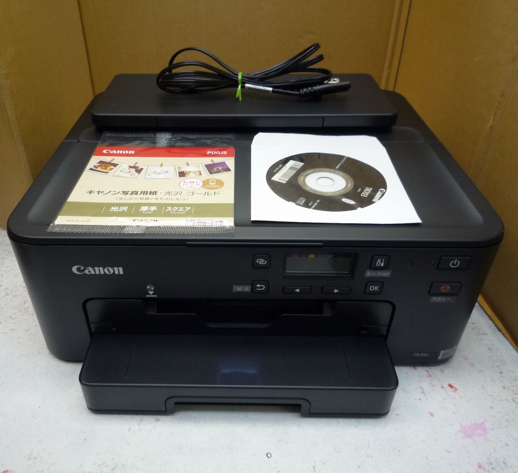 ジャンク Canon/キヤノン インクジェットプリンター PIXUS TR703 部品取り等に(A4プリンタ)｜売買されたオークション情報 ...