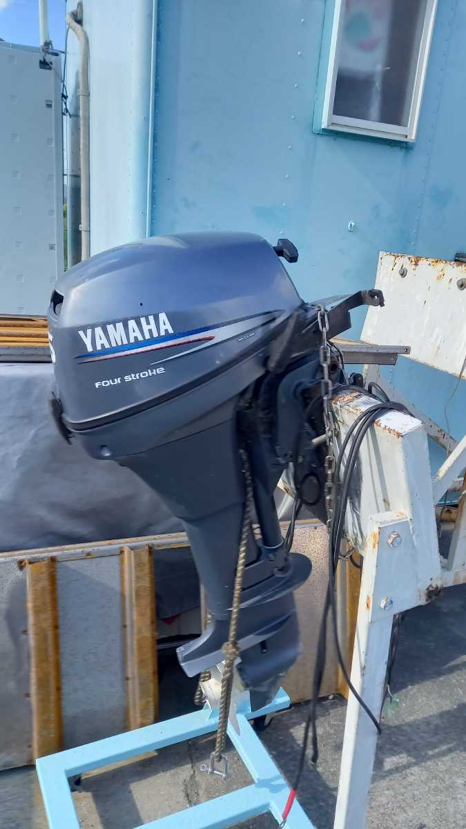 ヤマハ船外機F6 補機 4ストローク セル付き ジャンク(10馬力未満 