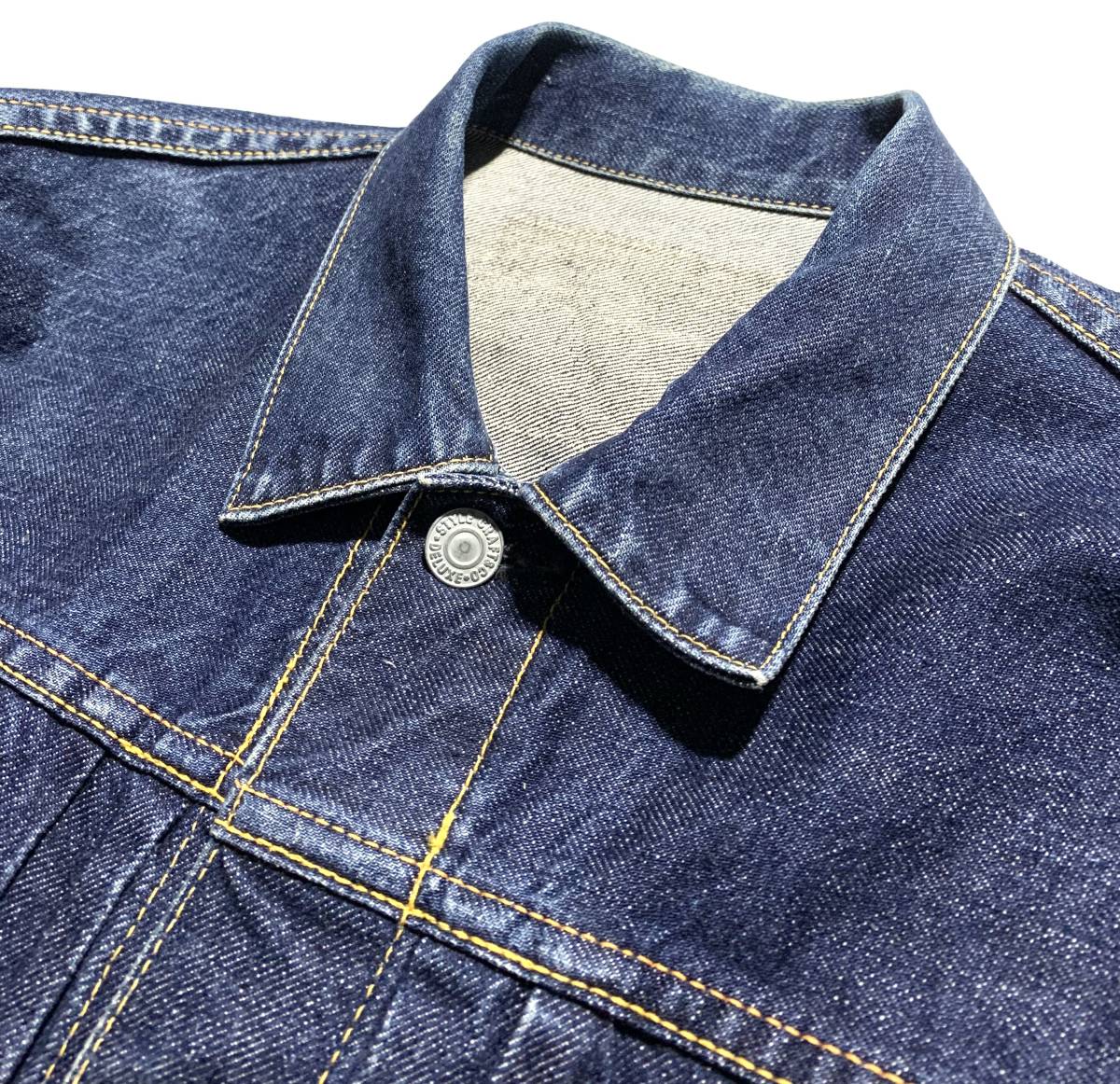 名作【1st】EVISU エヴィス デニムジャケット Gジャン 38〜40相当 