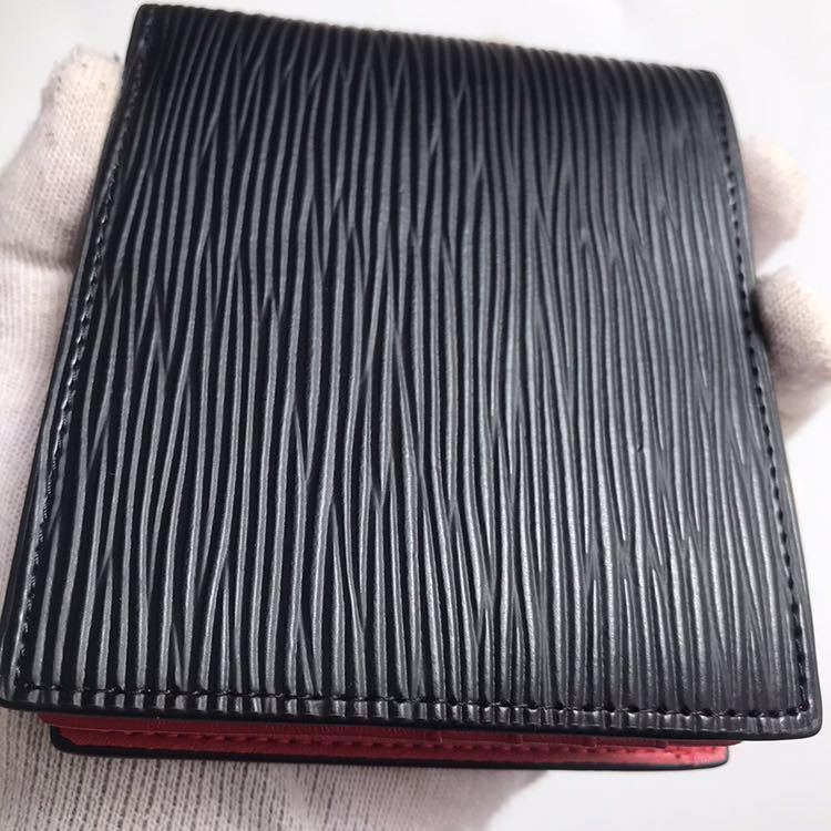 金運UP 新作品　数量限定　無くなり次第終了　ドイツタンナーの本革牛革 二つ折り財布　小銭入れ コンパクト 人気商品 新作品 数量限定 無くなり次第終了 小銭入れ 二つ折り財布 黒&frasl;黒