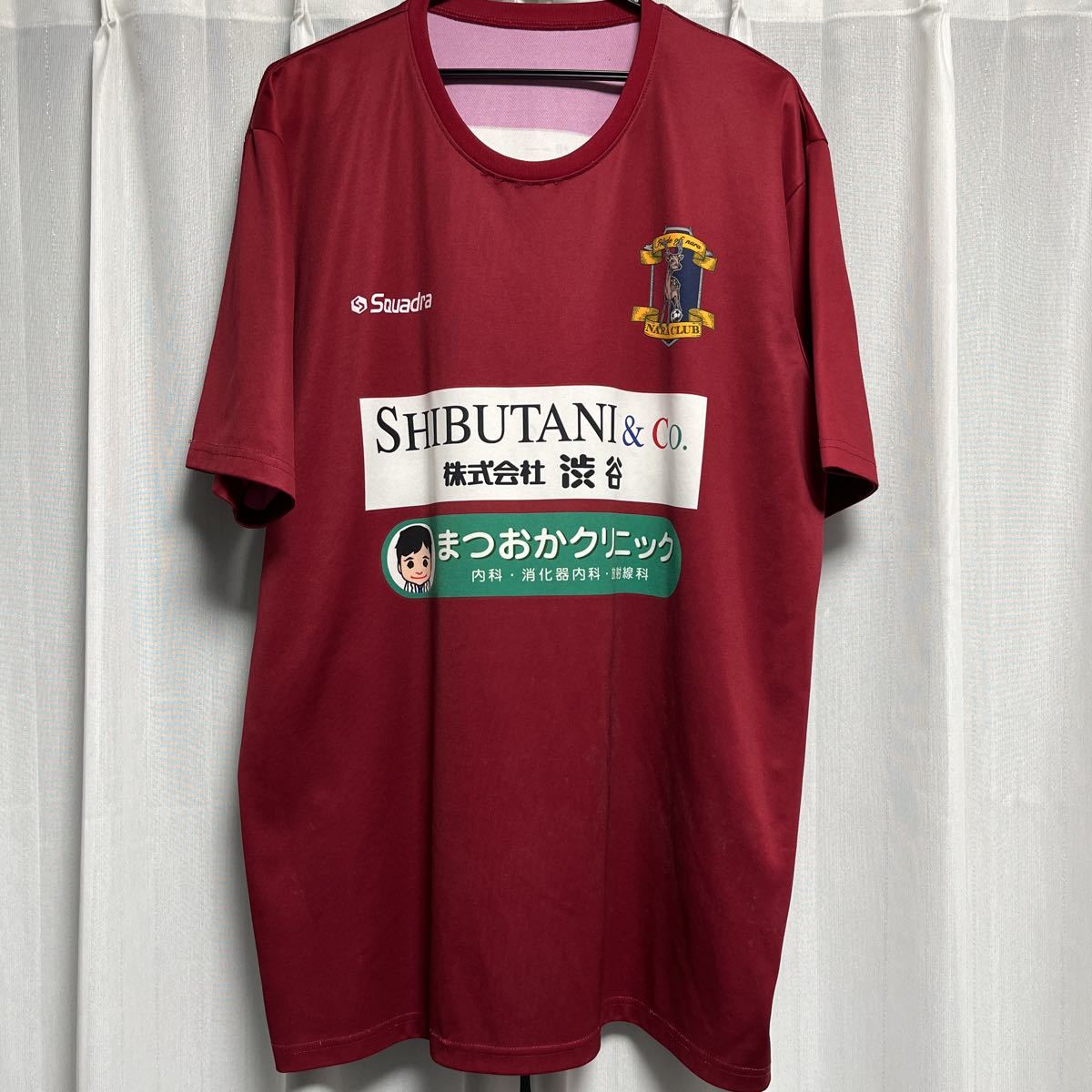 奈良クラブ　選手支給練習着