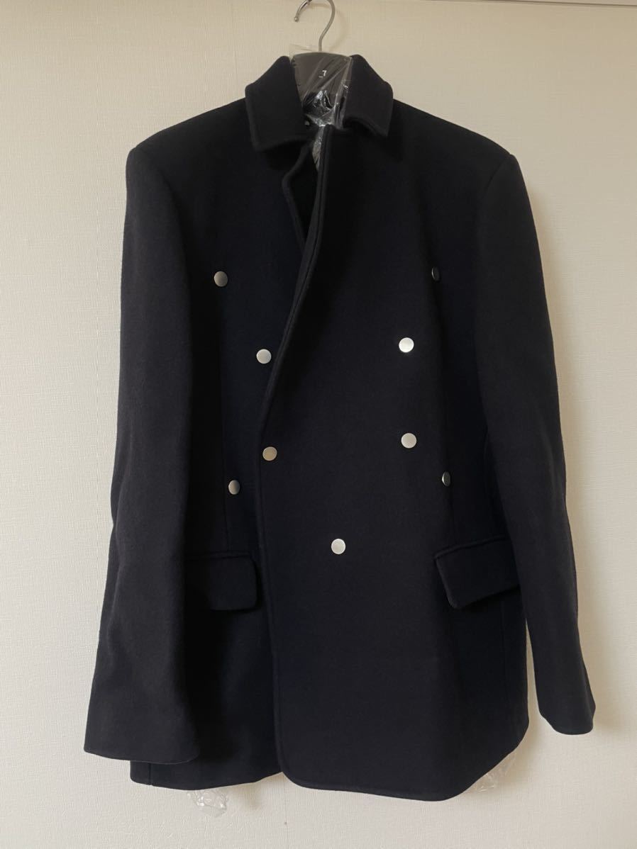 【爆買い，定番】 RAF SIMONS ラフシモンズ 10A/W ダブルメルトンジャケット(コート)｜売買されたオークション情報、yahooの商品情報をアーカイブ公開 - オークファン コート