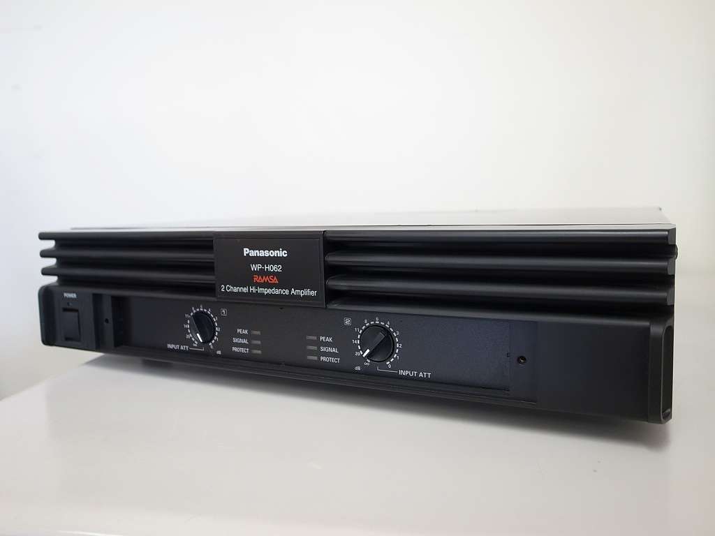 Panasonic WP-H062 Power RAMSA High Impedance 2-Channel Amplifier 