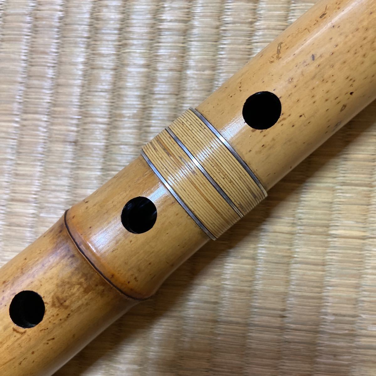 147 値下げ　尺八　ニ尺一寸管　玉水銘 147 値下げ 尺八 ニ尺一寸管 玉水銘 玉水銘-Gyokusui- 1尺8寸尺八