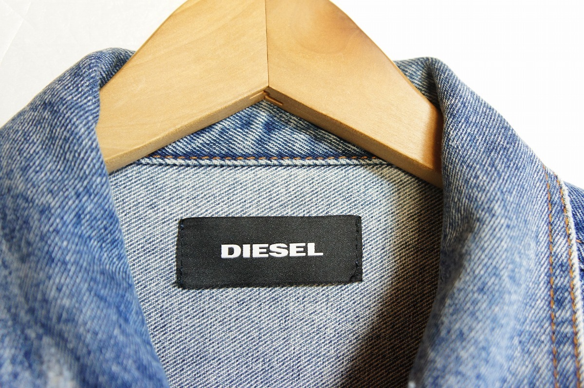 18AW DIESEL ディーゼル not cool anymore denim jacket Gジャン 