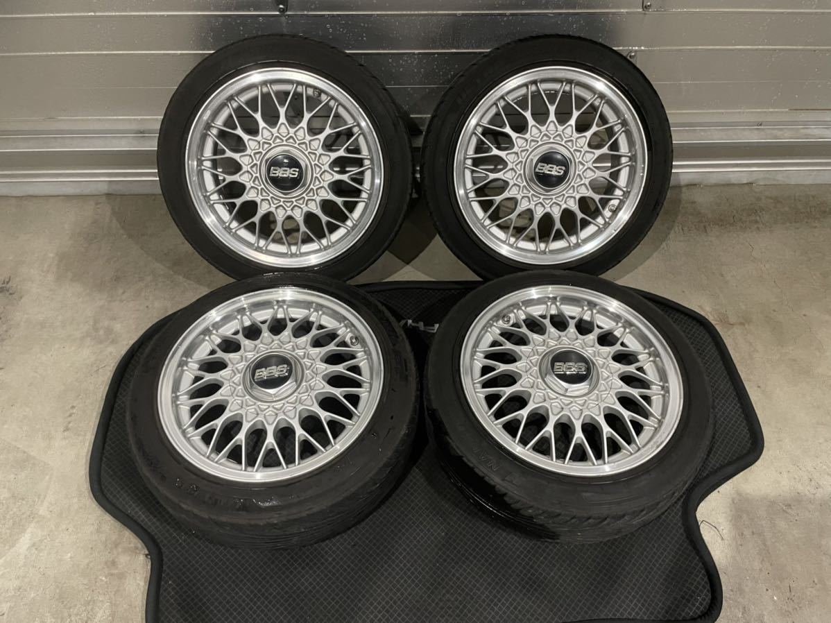 最終値下げ！BBS RG 希少 当時物 レア 6J+45 155/55R14 引っ張り 