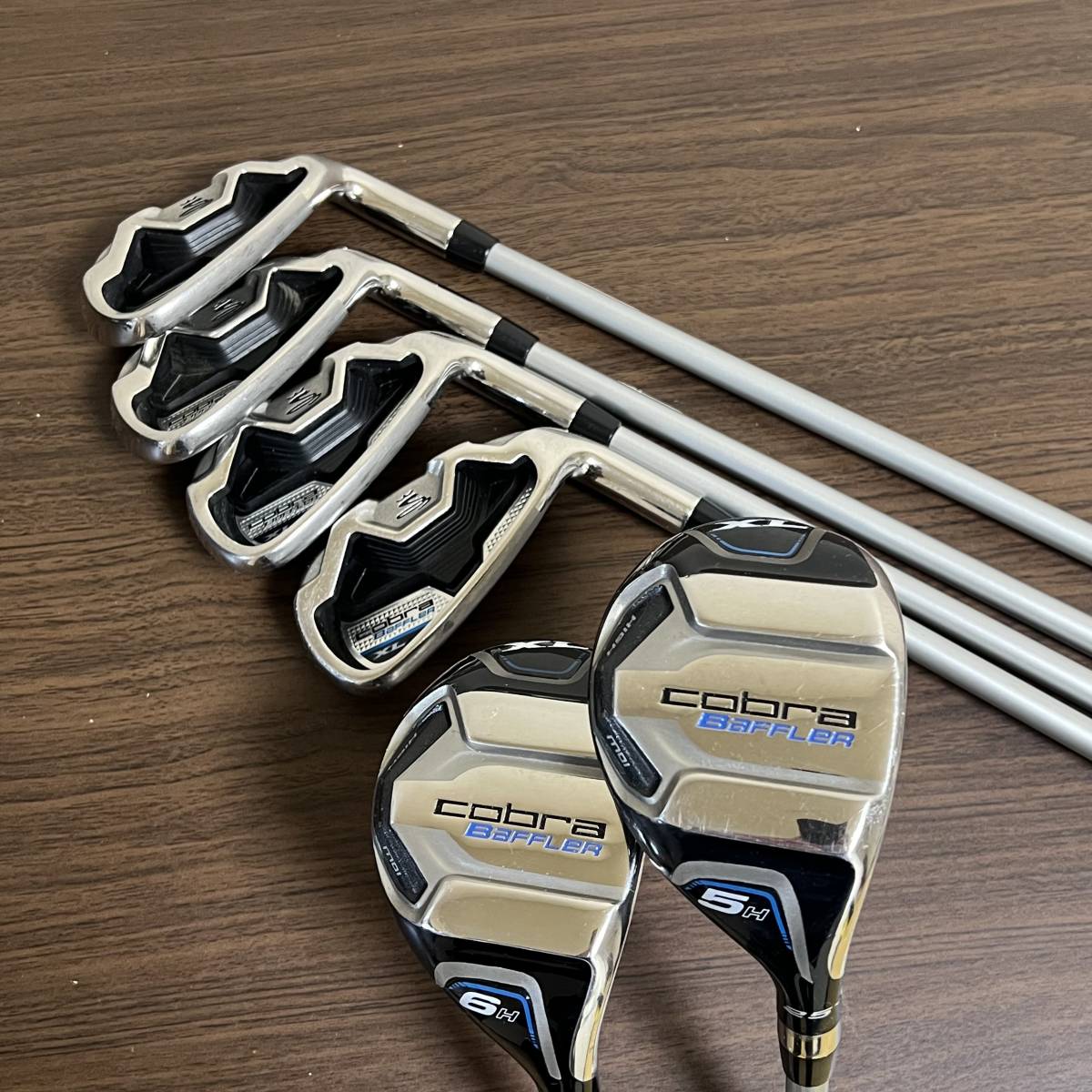 安い，SALE Cobra Baffler XL アイアン 7 9 P + ユーティリティ 5H 25&deg; 6H 28&deg; ゴルフクラブ コブラ バフラー セット まとめて 札幌(セット)｜売買されたオークション情報、yahooの商品情報をアーカイブ公開 - 男性右きき用