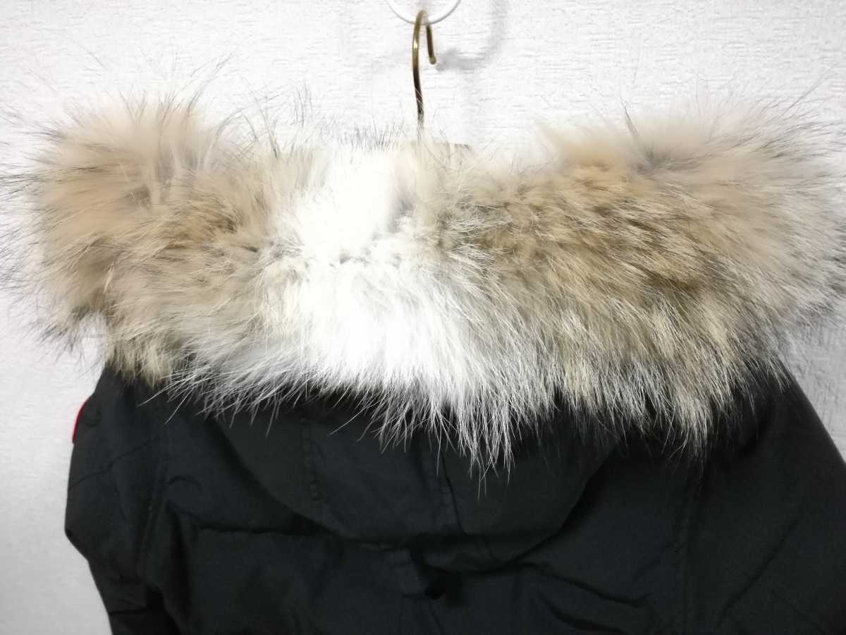 極美品 カナダグース カーソンパーカー ブラック CARSON PARKA 国内 