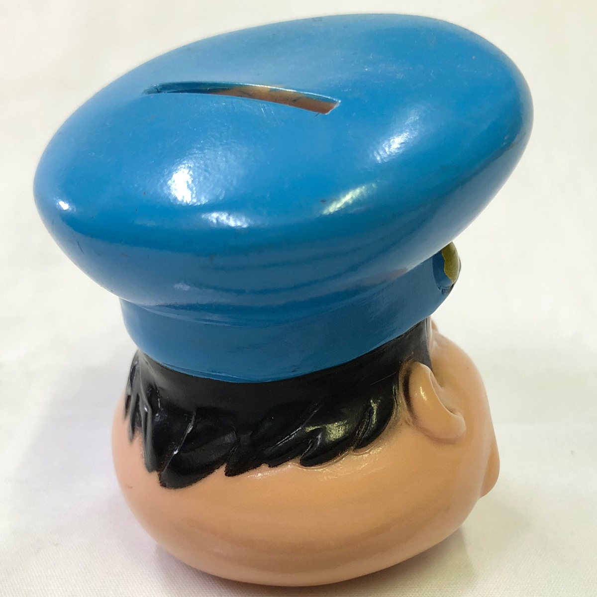 ○ヴィンテージ希少品○こまわり君(がきデカ)○ソフビ貯金箱の頭部