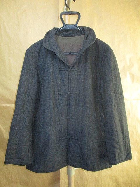 45rpm 45r チャイナ カンフー　ボタン　ウール　中綿 コート 4