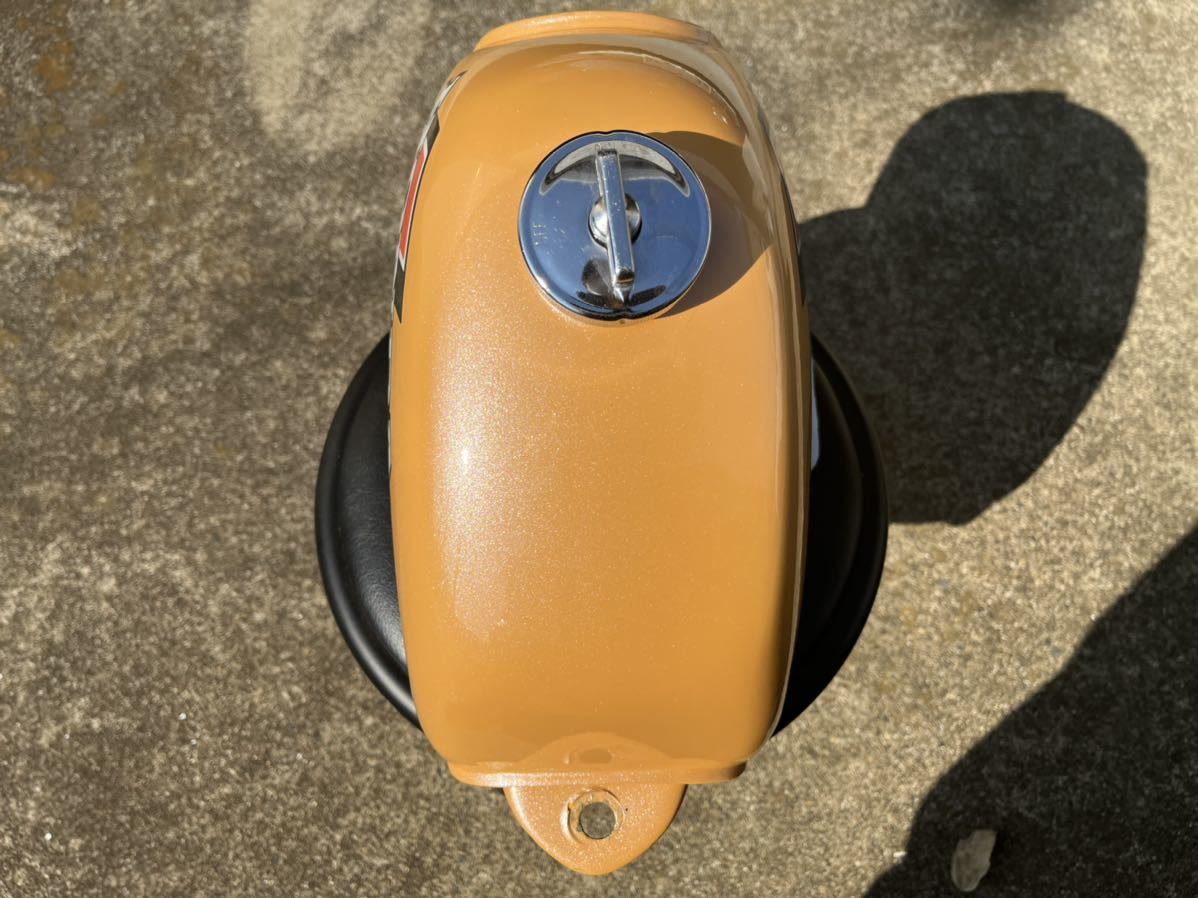 美品】ホンダ 4Lモンキー 純正タンク カスタムペイント パールイエロー