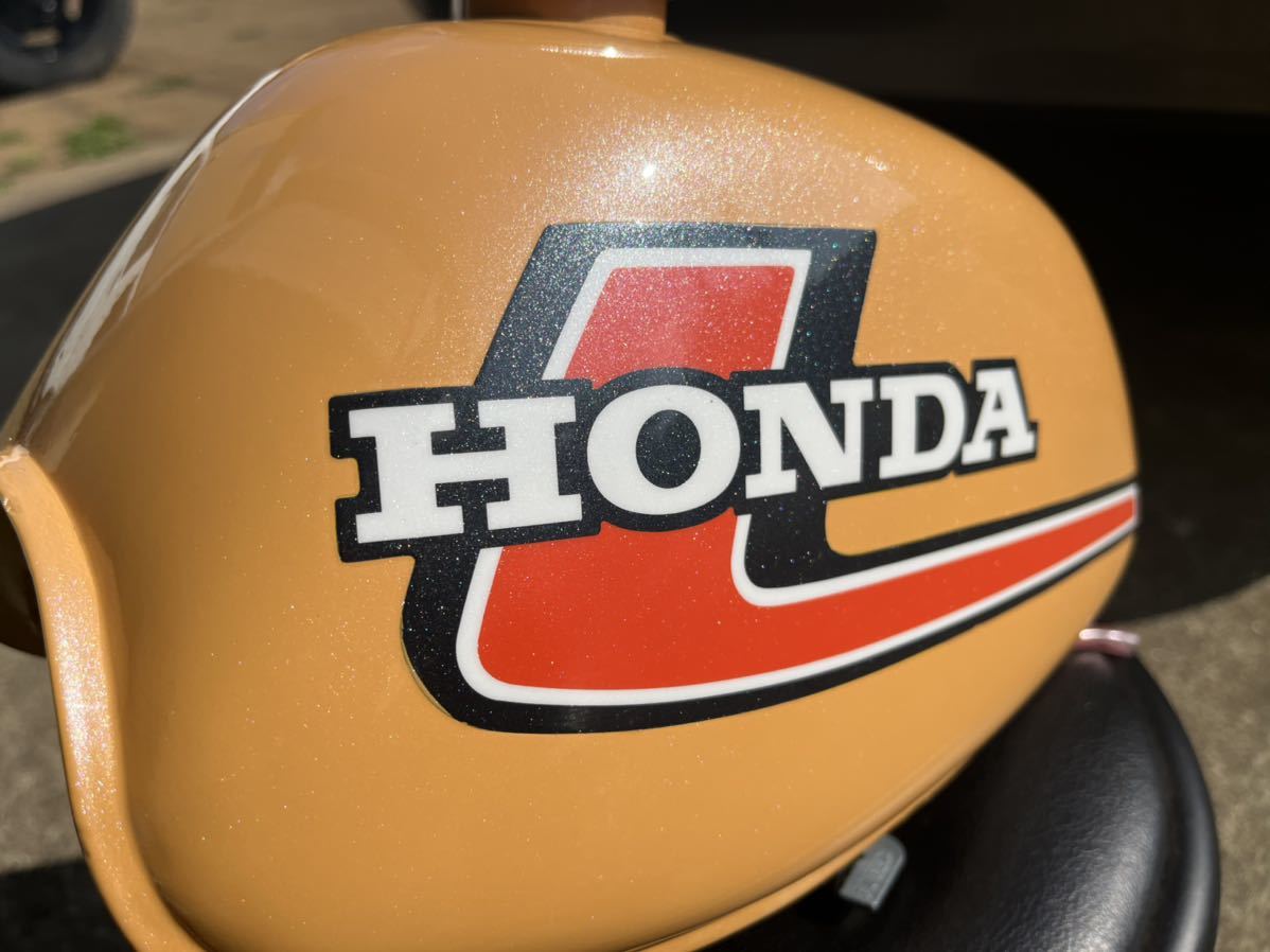 モンキー純正タンクカスタムペイント