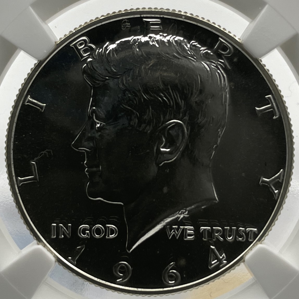 ハーフダラー アメリカ 1964年 ケネディ PF68 NGC ケネディ大統領