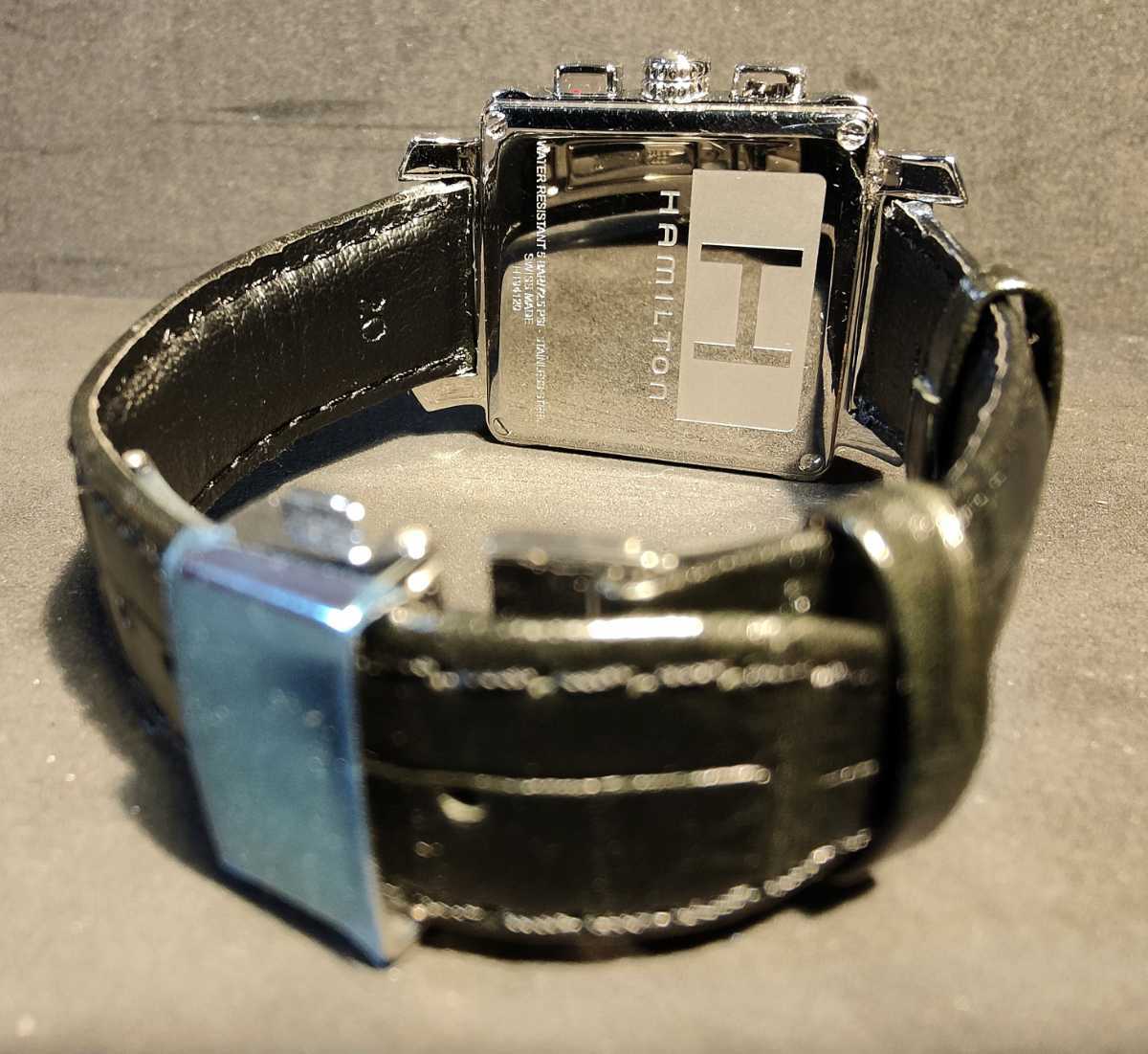 送料無料 Hamilton LLOYD Quartz ハミルトン ロイド クオーツ クロノ 