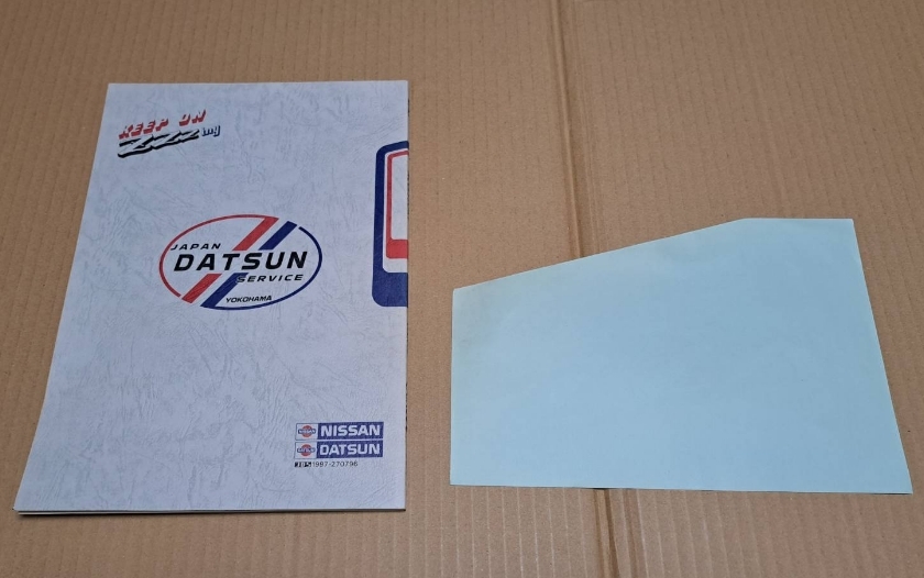 ご確認用 こちらのページからご購入できません ダットサン 日産 ステッカー ジャパン サービス カタログ (検 S30Z S30