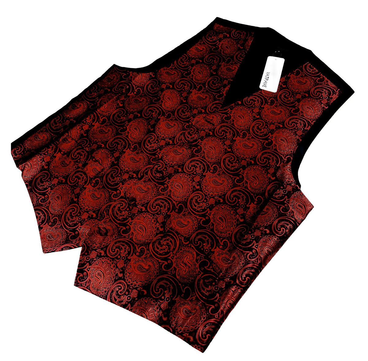 低価 VATPAVE スーツ ジャケット インナー ベスト トップス 赤 柄 Lサイズ(Lサイズ)｜売買されたオークション情報、yahooの商品情報をアーカイブ公開 - オークファン Lサイズ