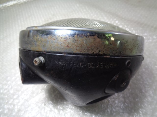 Z1，Z2，KZ900，KZ1000 ヘッドライト 当時物