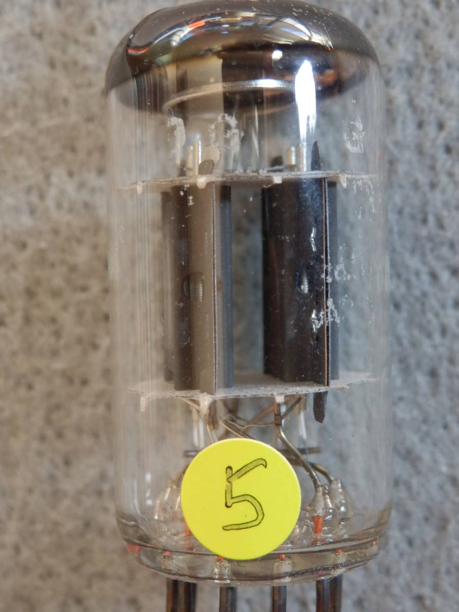 12AX7A　 Mtsushita 製　電圧増幅管　　全数試験済み　5本 真空管 Yahoo!オークション 2本 ナショナル 12AX7○T 未