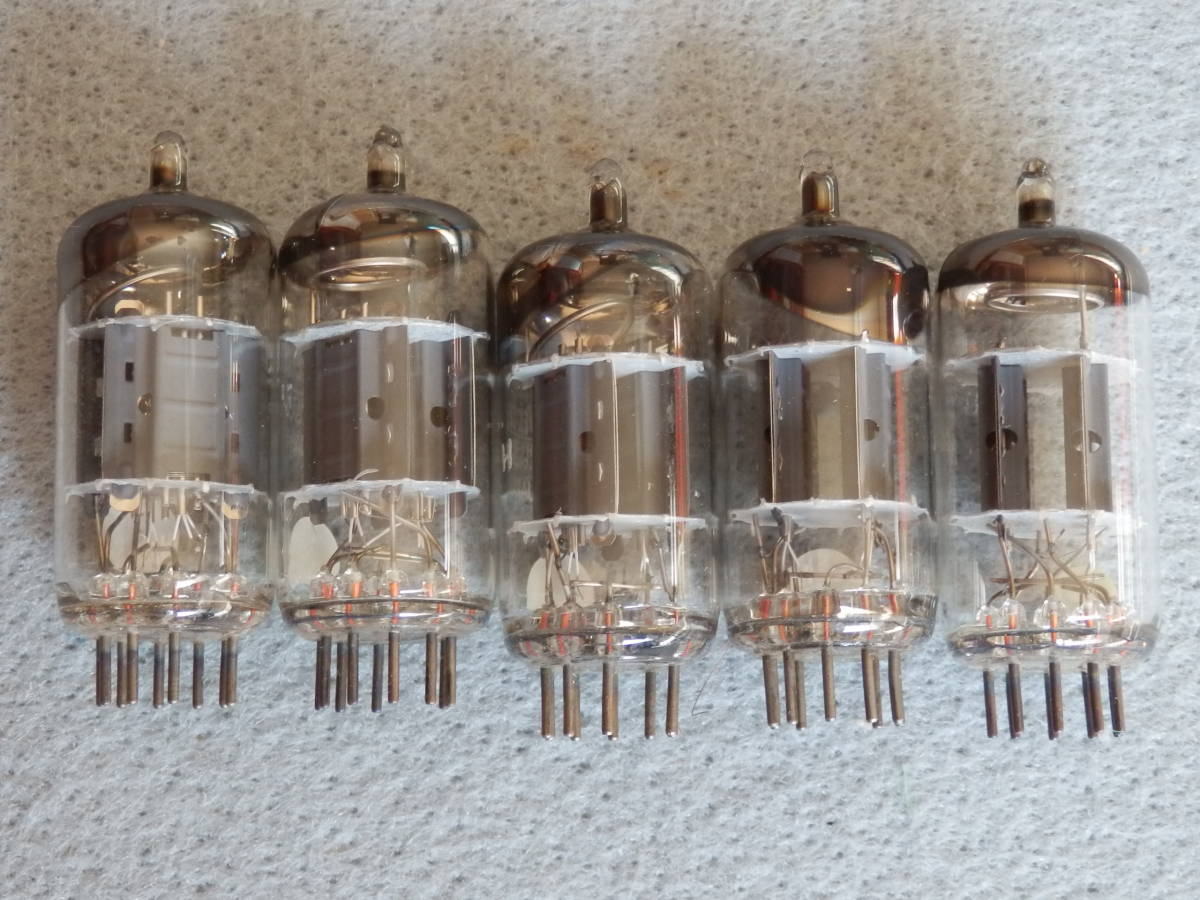 12AX7A　 Mtsushita 製　電圧増幅管　　全数試験済み　5本 真空管 Yahoo!オークション 2本 ナショナル 12AX7○T 未