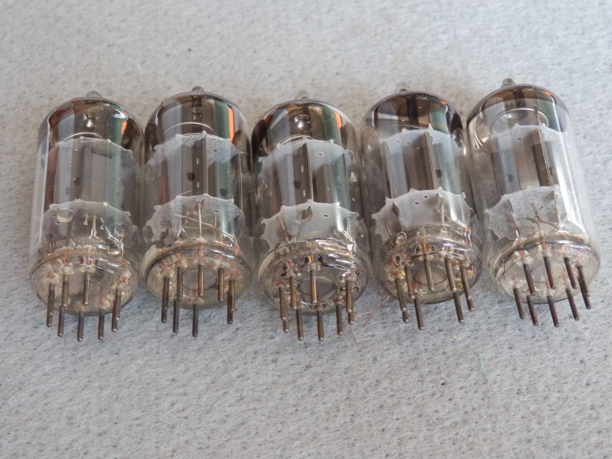 12AX7A　 Mtsushita 製　電圧増幅管　　全数試験済み　5本 真空管 Yahoo!オークション 2本 ナショナル 12AX7○T 未