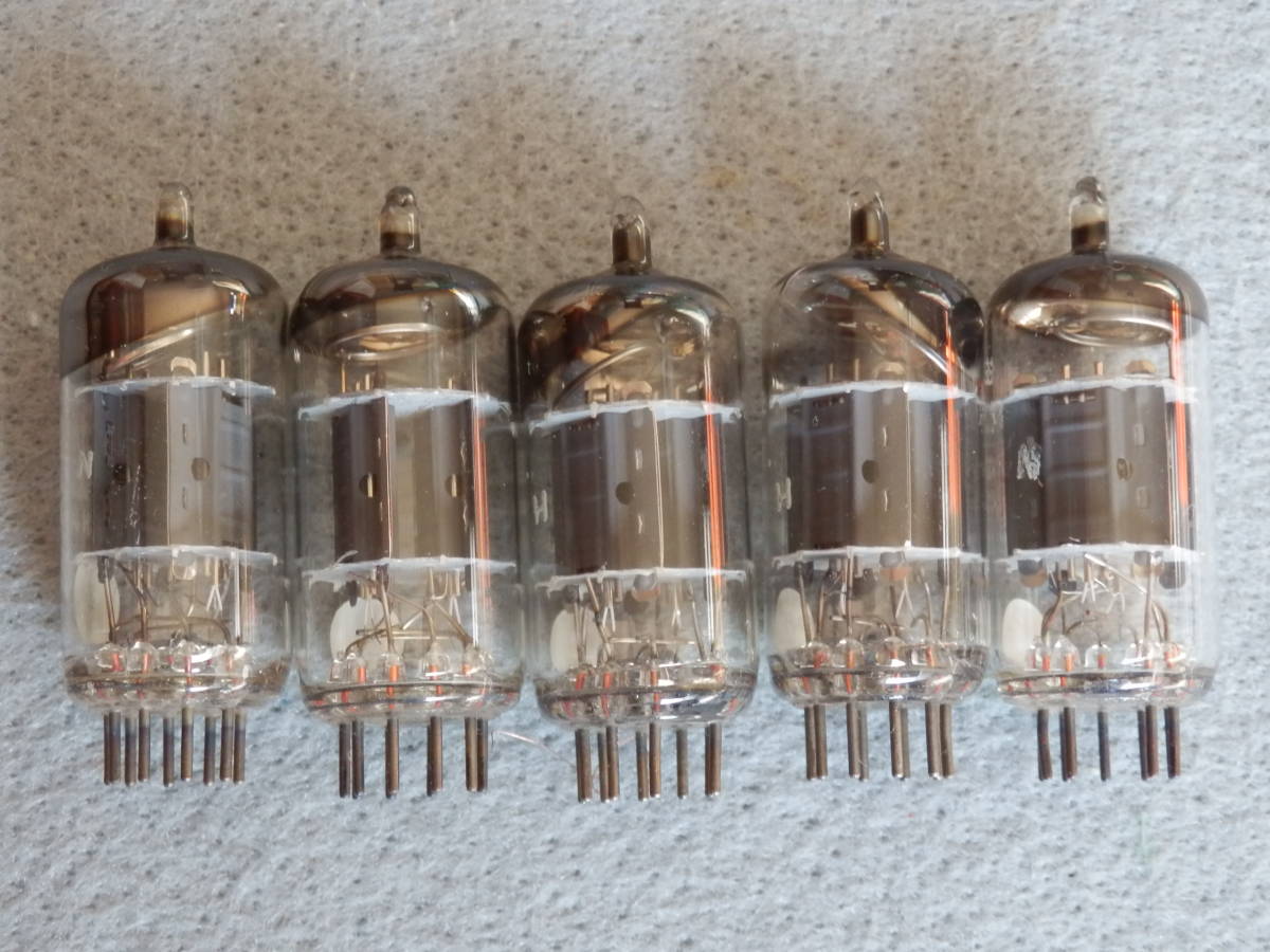 12AX7A　 Mtsushita 製　電圧増幅管　　全数試験済み　5本 真空管 Yahoo!オークション 2本 ナショナル 12AX7○T 未